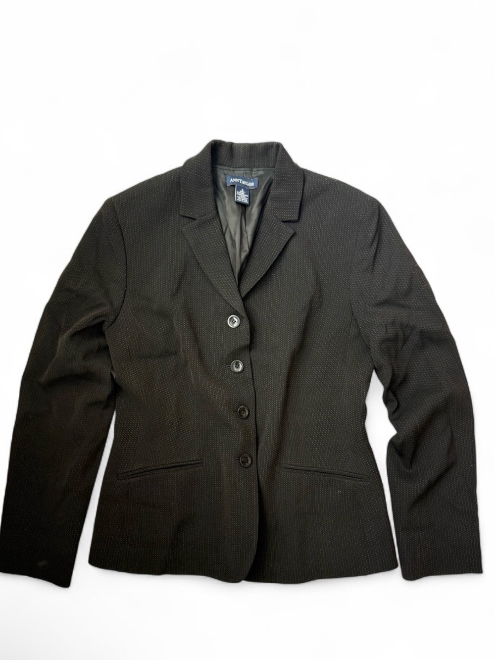 Ann Taylor Black Textured Women's Blazer
